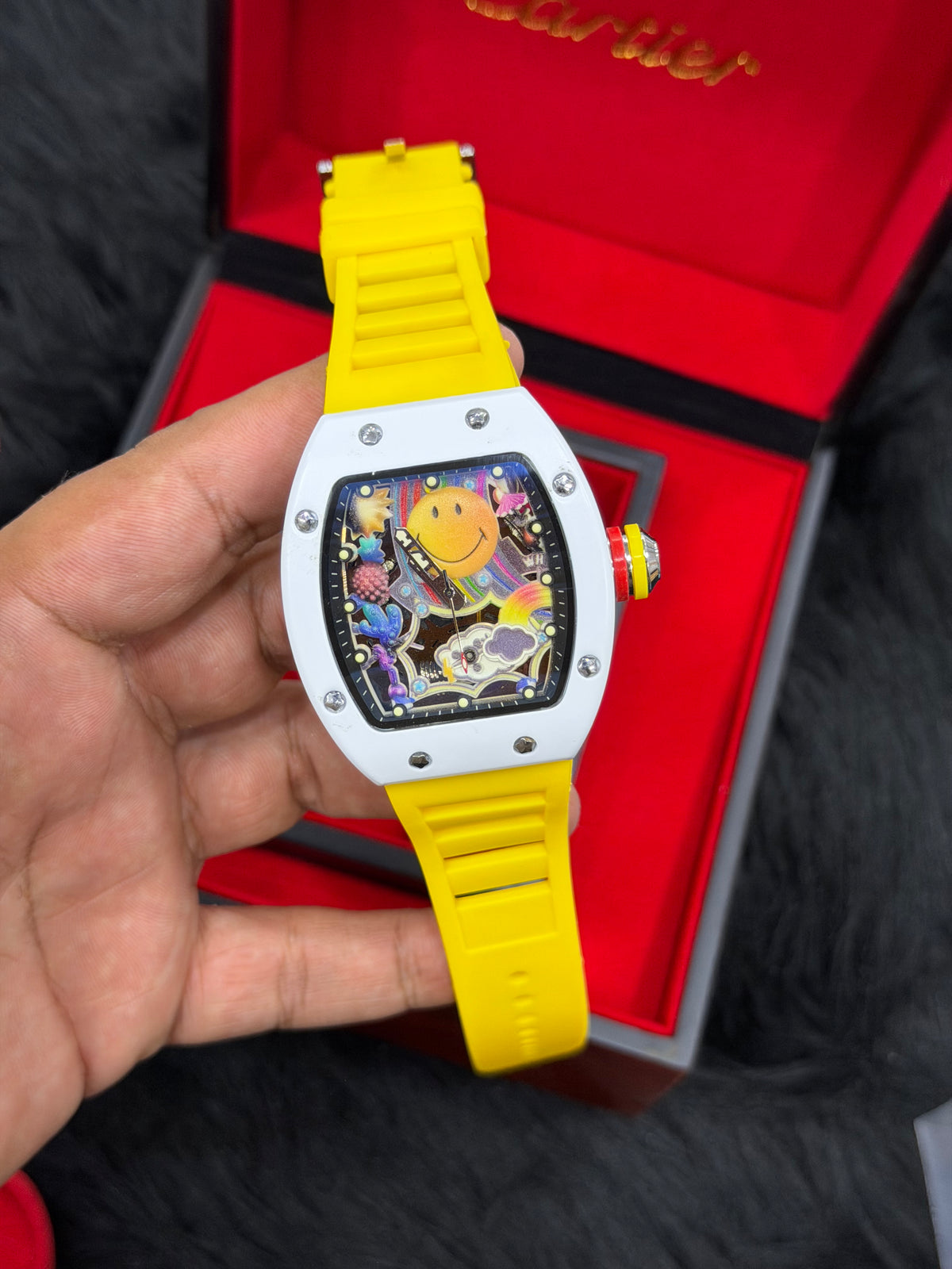 RM Smiley Edition With Skeleton Back without Box