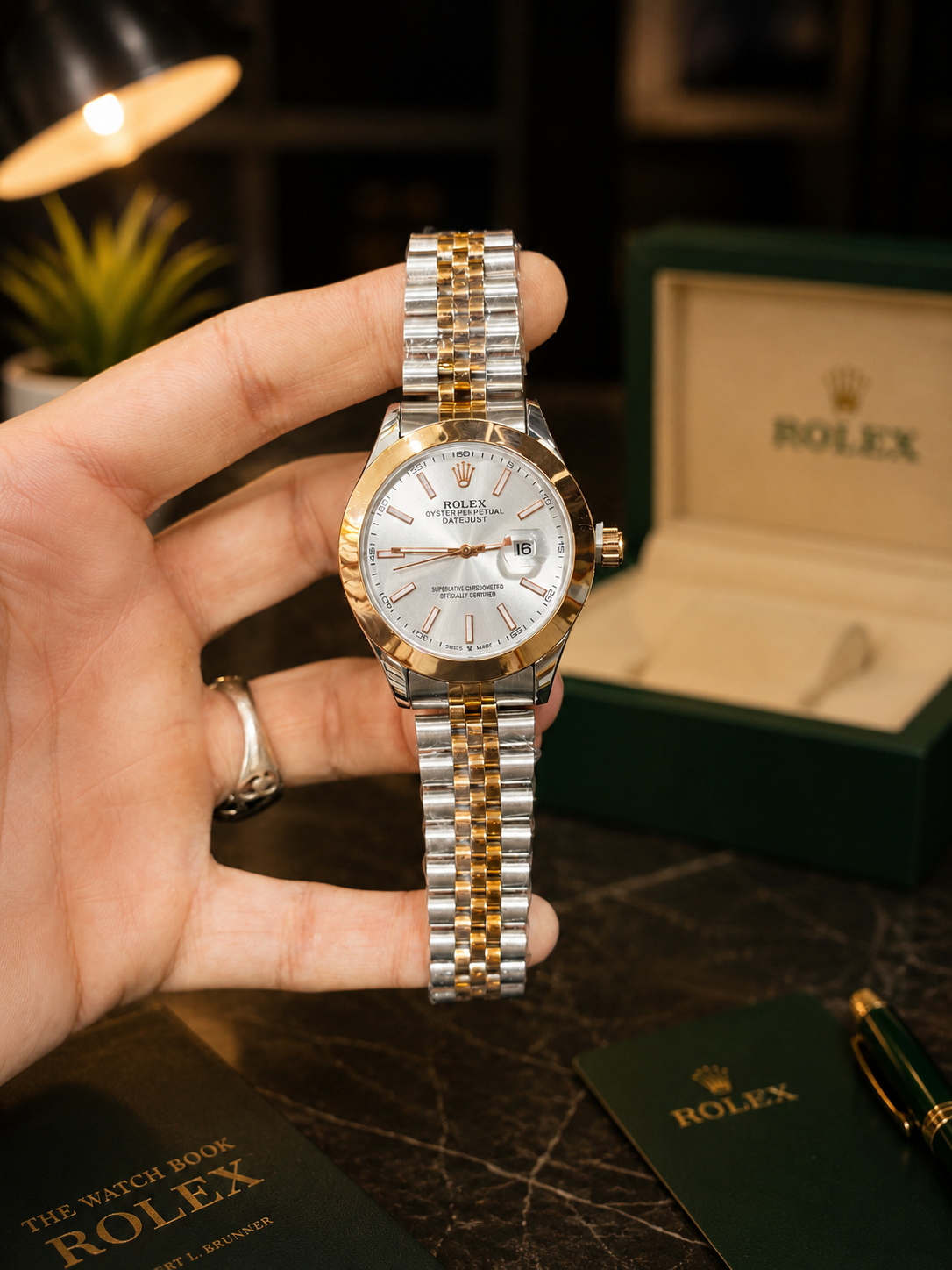 Rolex Date Just with Jubilee Chain Without Box