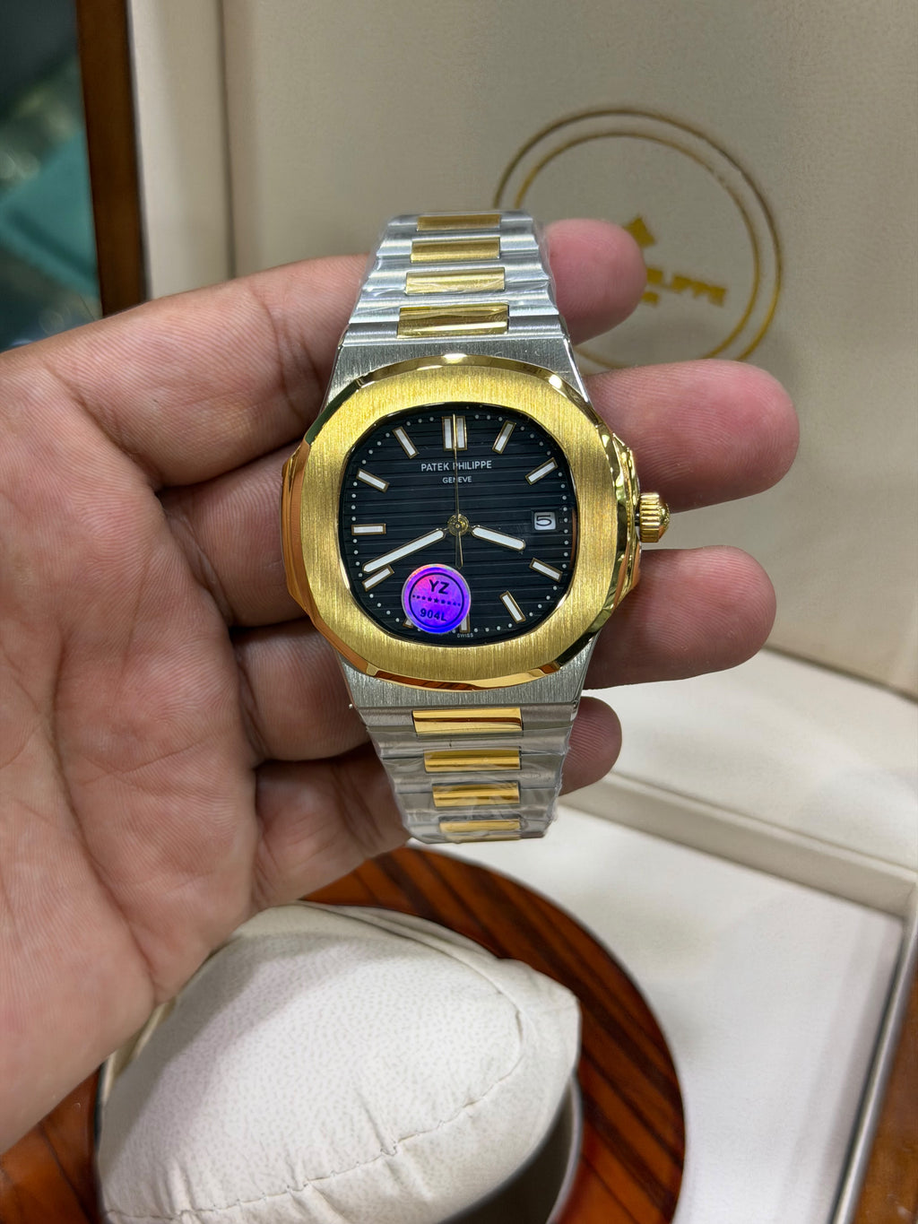 Patek Phillipe Nautilus Full Automatic Master Grade Watch without original box.