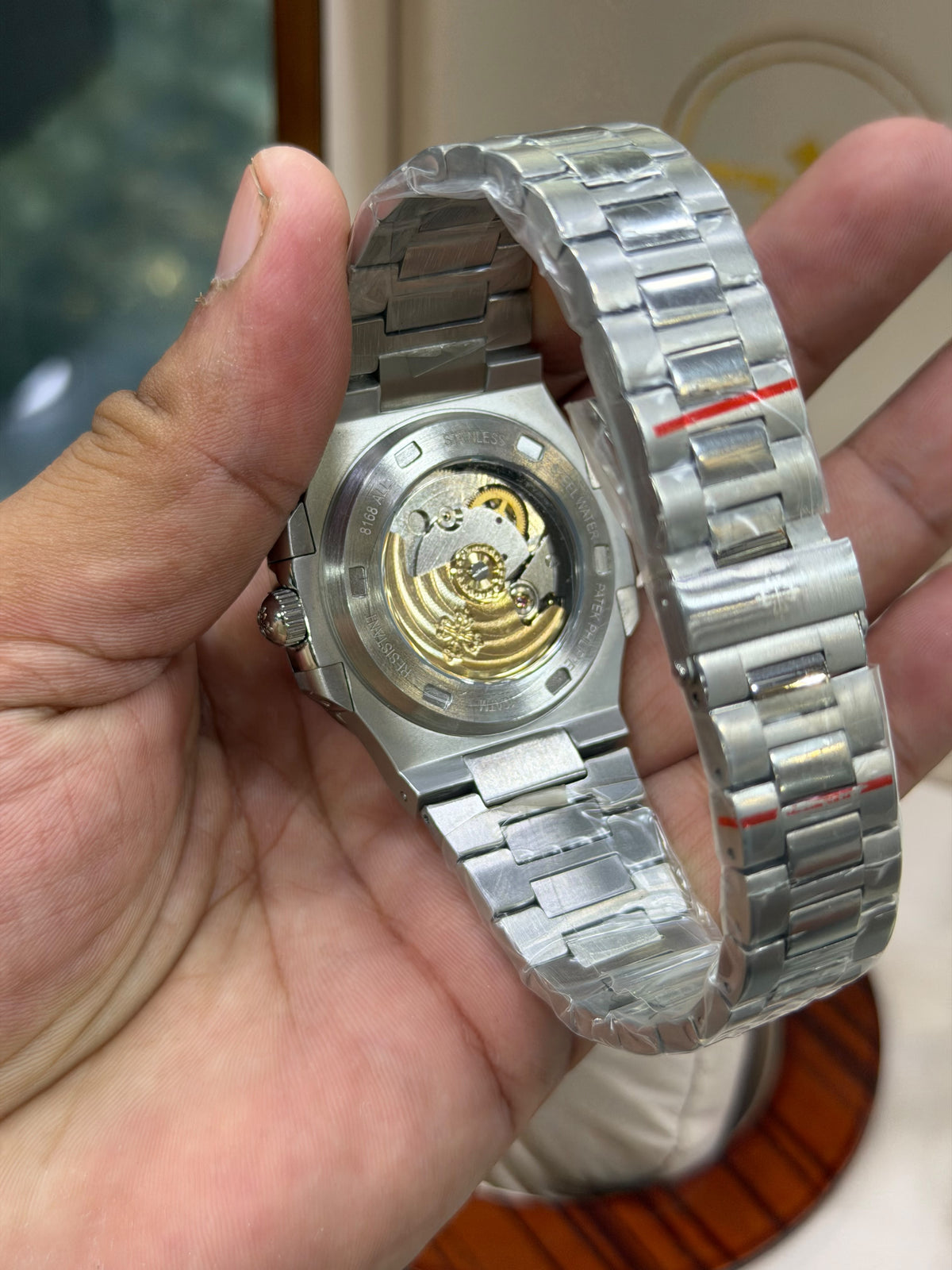 Patek Phillipe Nautilus Full Automatic Master Grade Watch without original box.