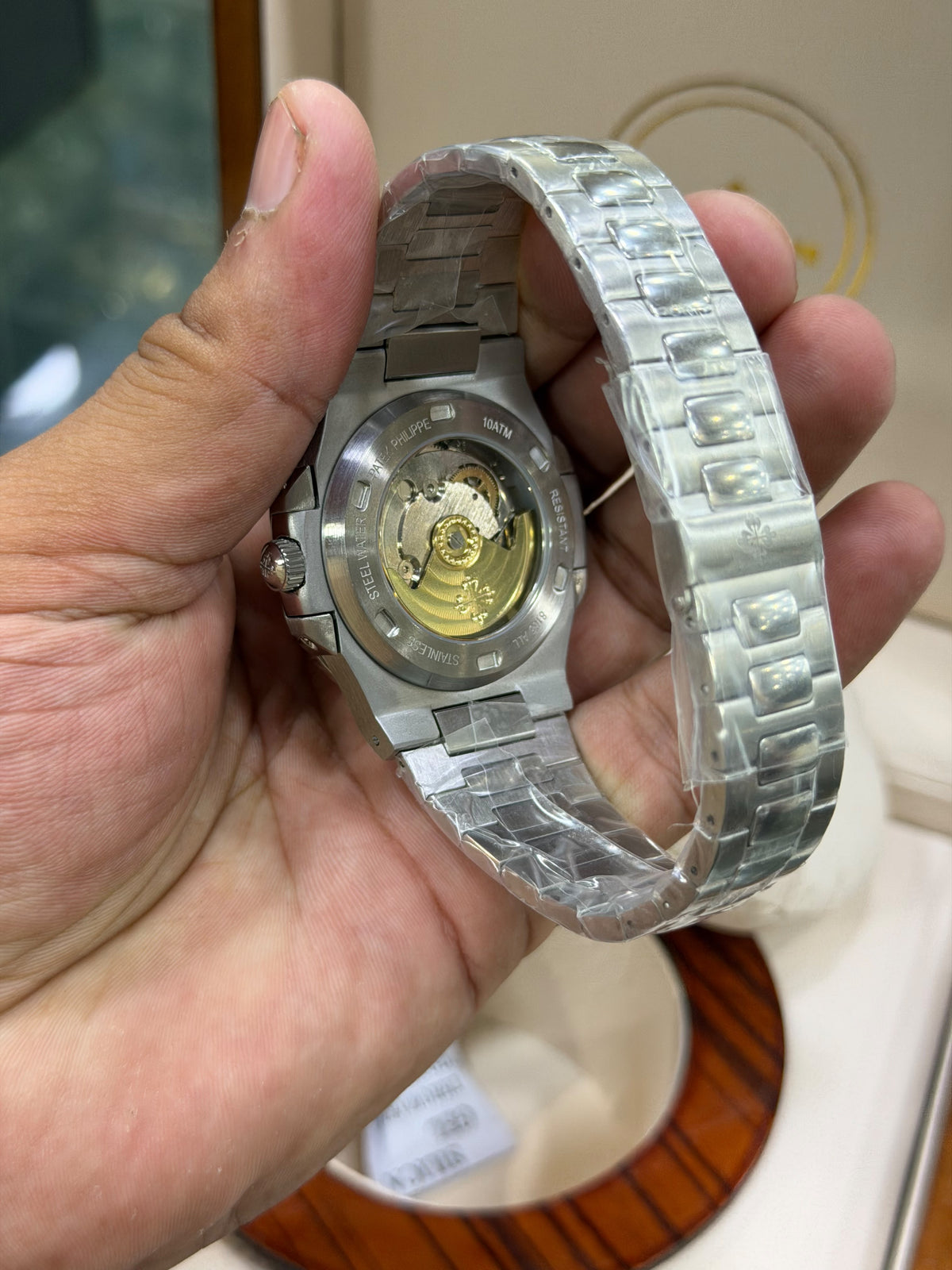 Patek Phillipe Nautilus Full Automatic Master Grade Watch without original box.