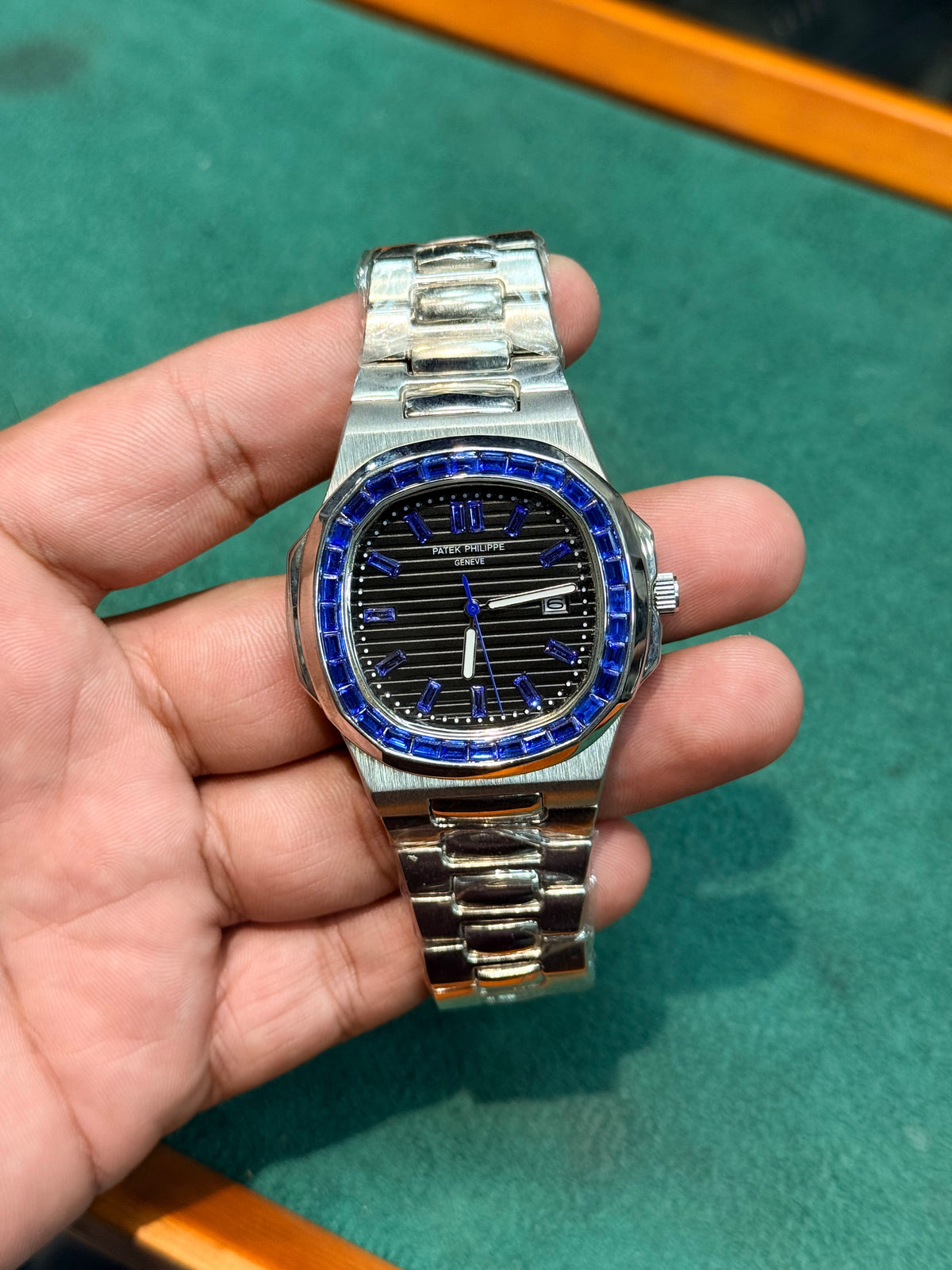 Patek Philippe Nautilus Geneve With Stones