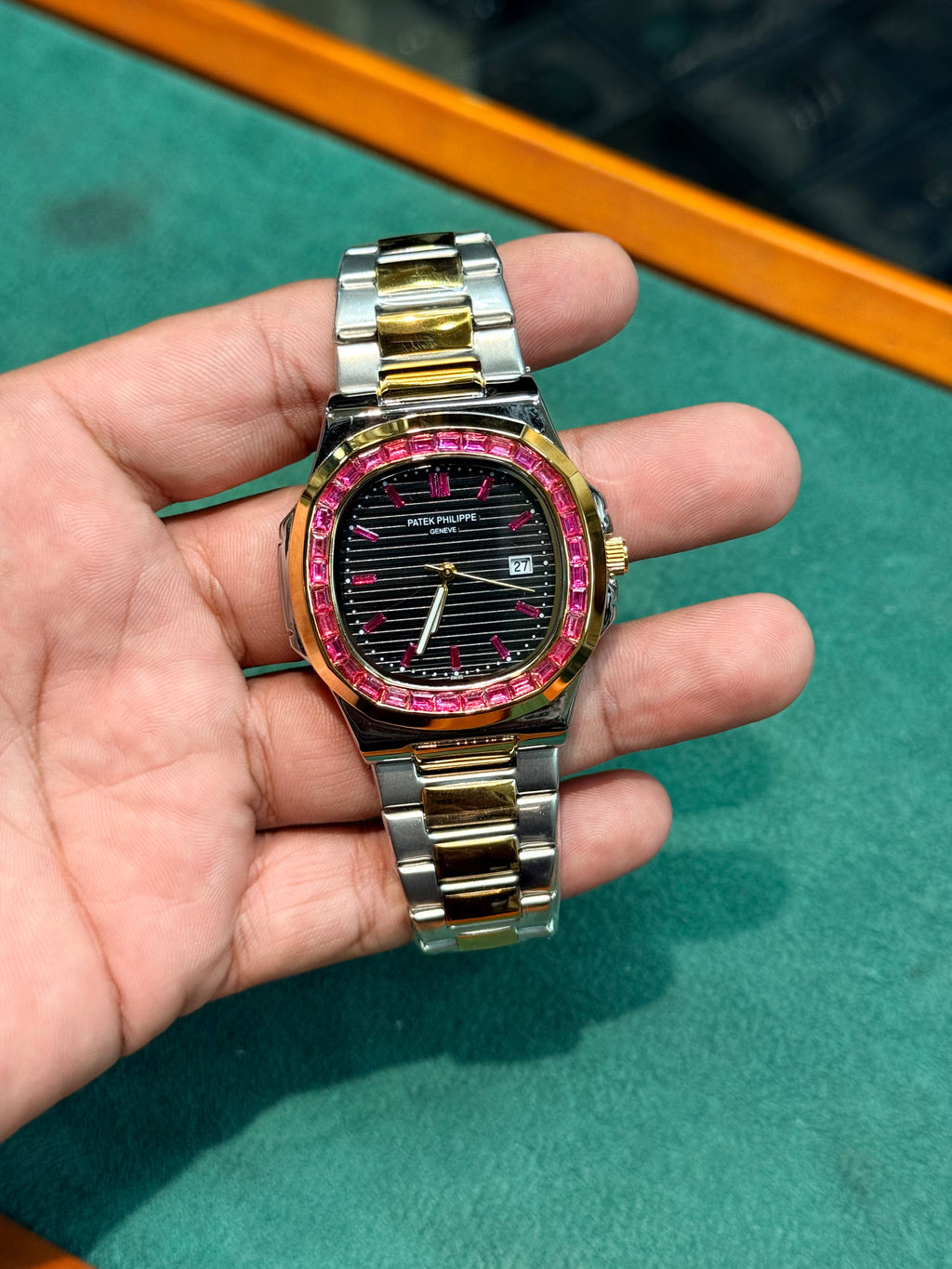 Patek Philippe Nautilus Geneve With Stones
