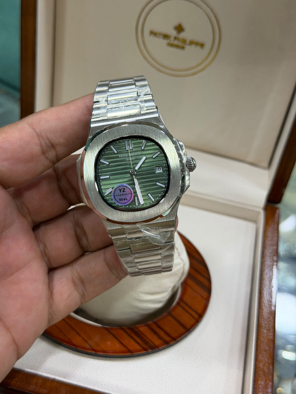 Patek Phillipe Nautilus Full Automatic Master Grade Watch without original box.