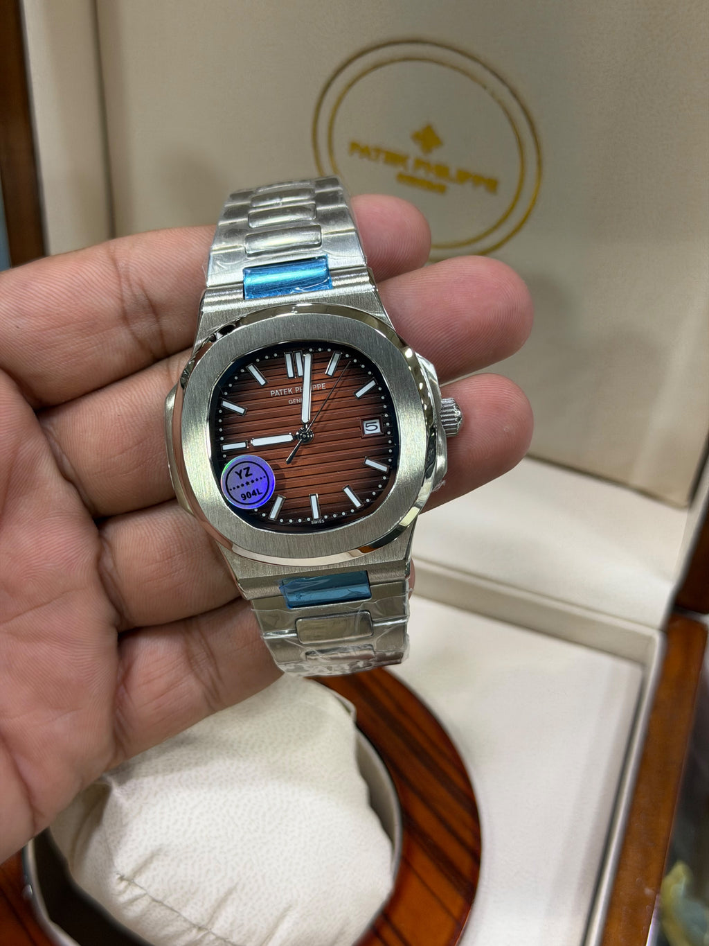 Patek Phillipe Nautilus Full Automatic Master Grade Watch without original box.