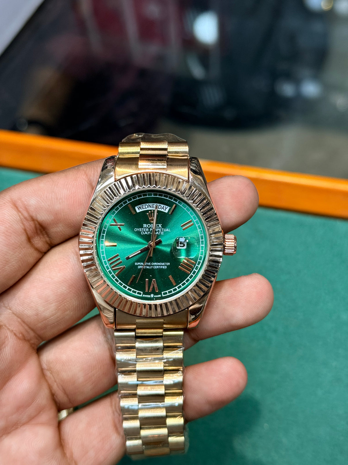 ROLEX Day Date Available In Presidential Chain