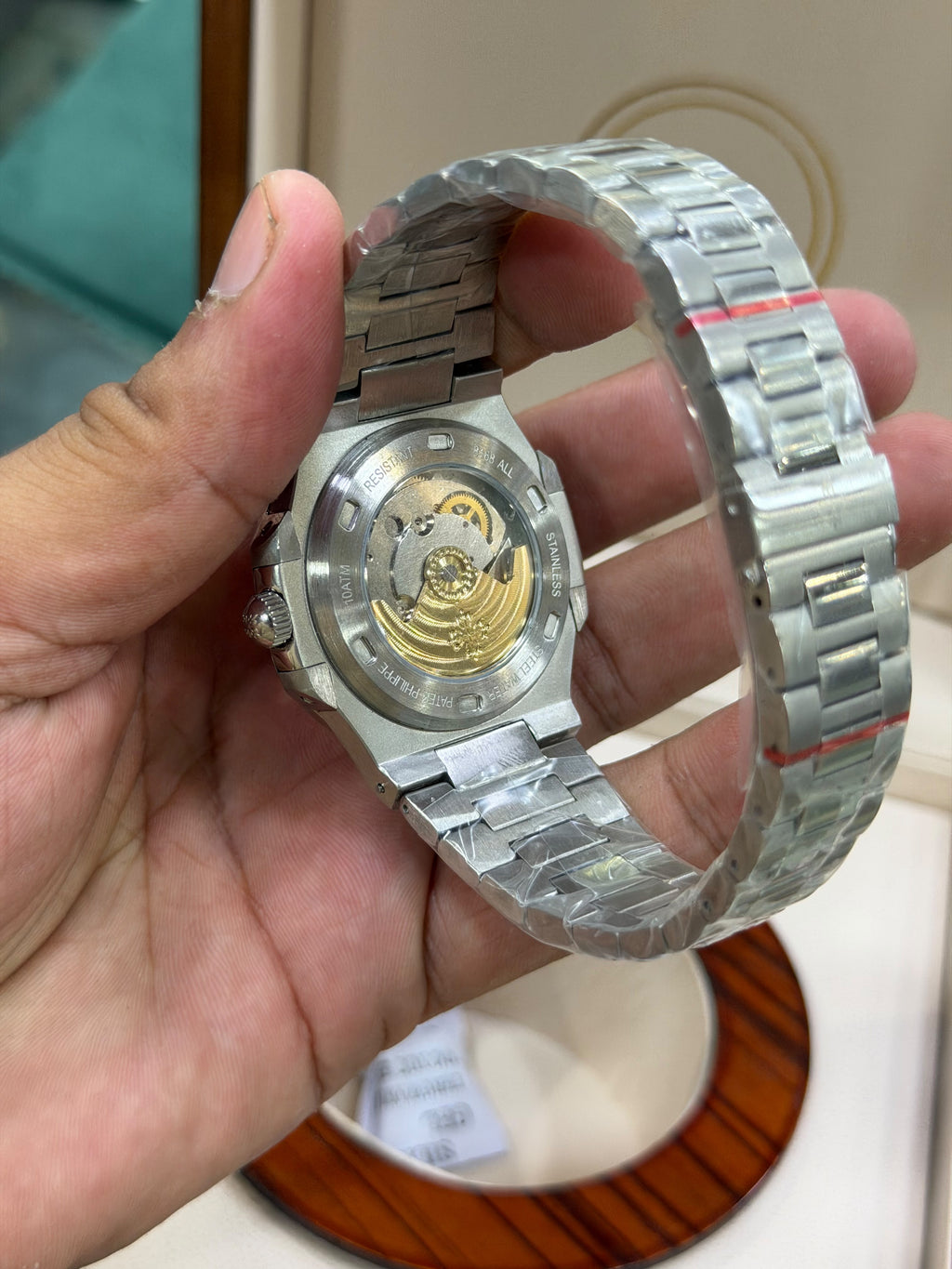Patek Phillipe Nautilus Full Automatic Master Grade Watch without original box.