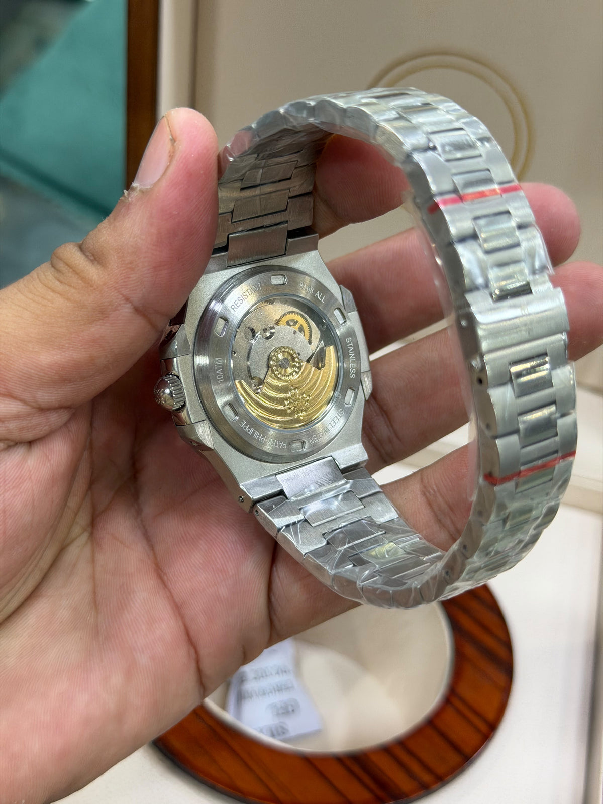 Patek Phillipe Nautilus Full Automatic Master Grade Watch without original box.