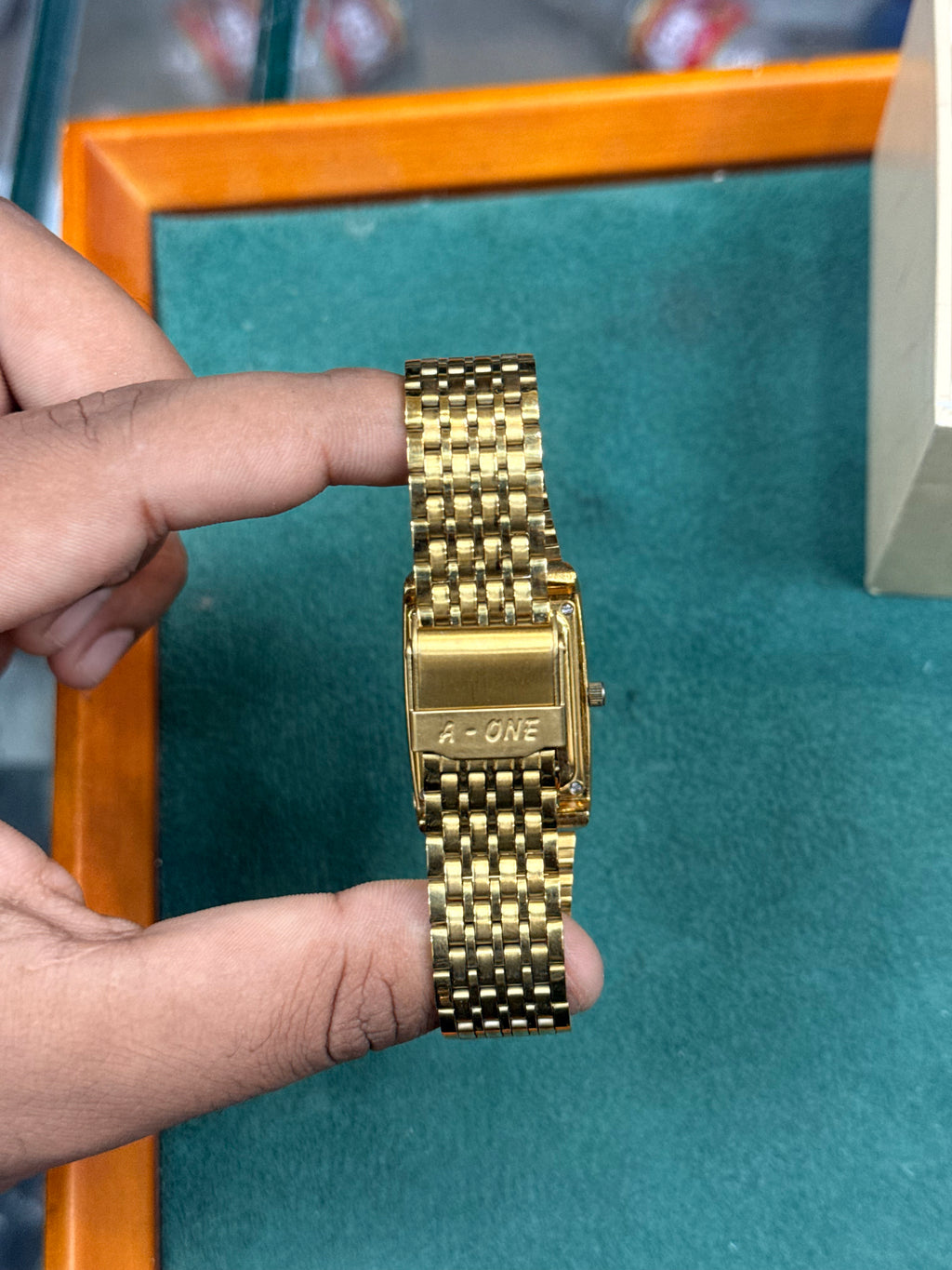 Ladies Old Money Tank Watch