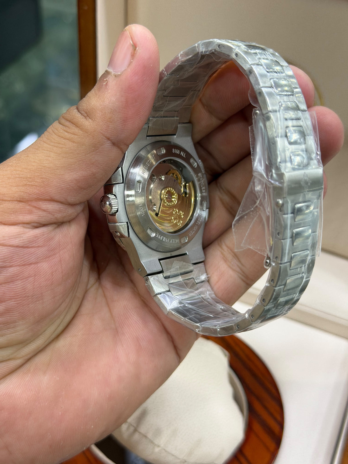 Patek Phillipe Nautilus Full Automatic Master Grade Watch without original box.