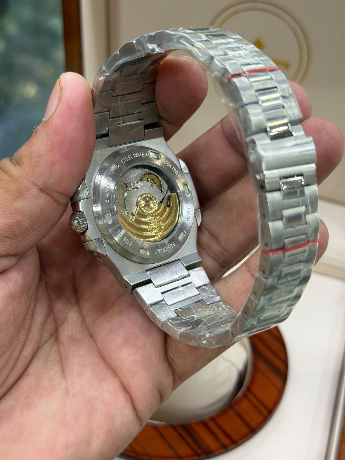 Patek Phillipe Nautilus Full Automatic Master Grade Watch without original box.