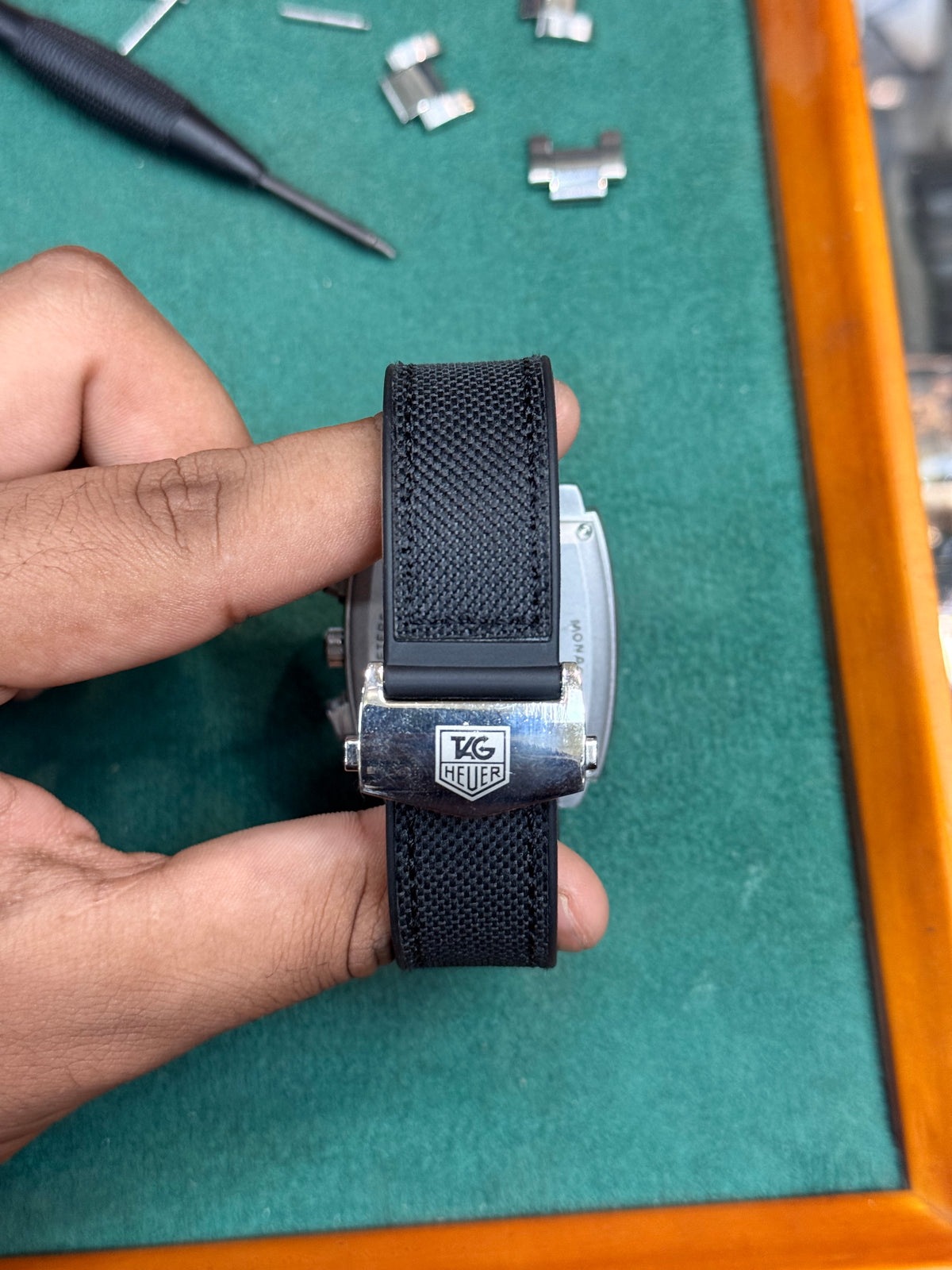 Tagheuer Monaco Chronograph With Master Lock