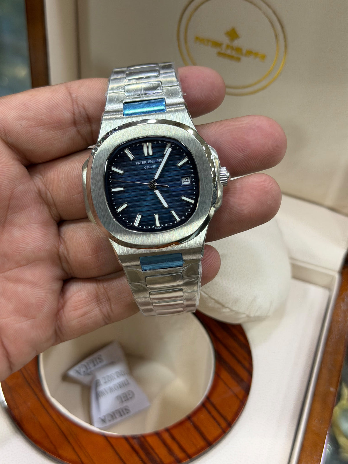 Patek Phillipe Nautilus Full Automatic Master Grade Watch without original box.