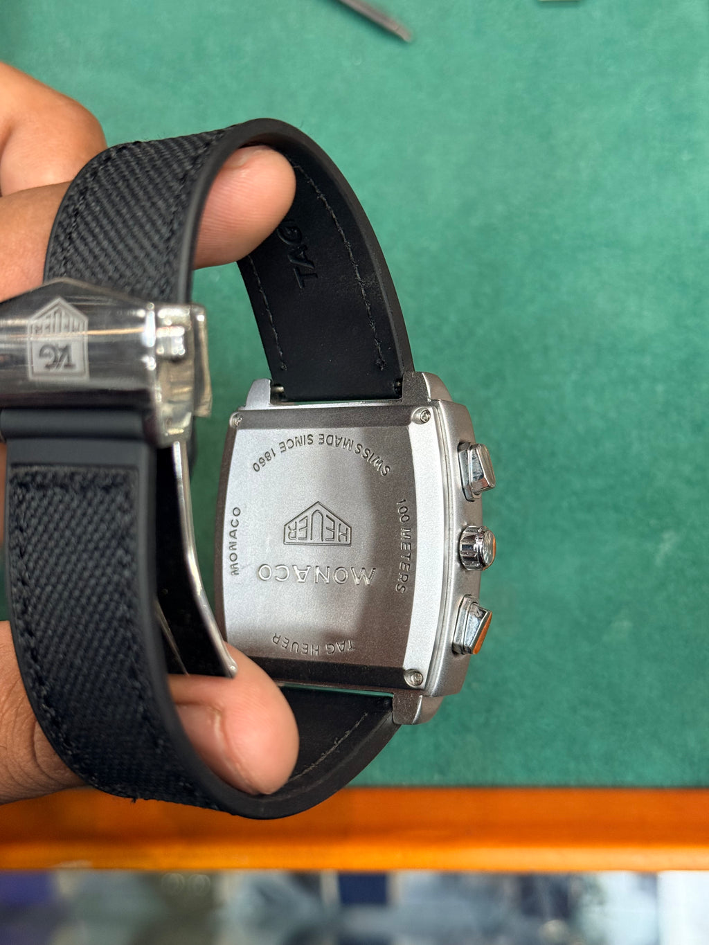 Tagheuer Monaco Chronograph With Master Lock