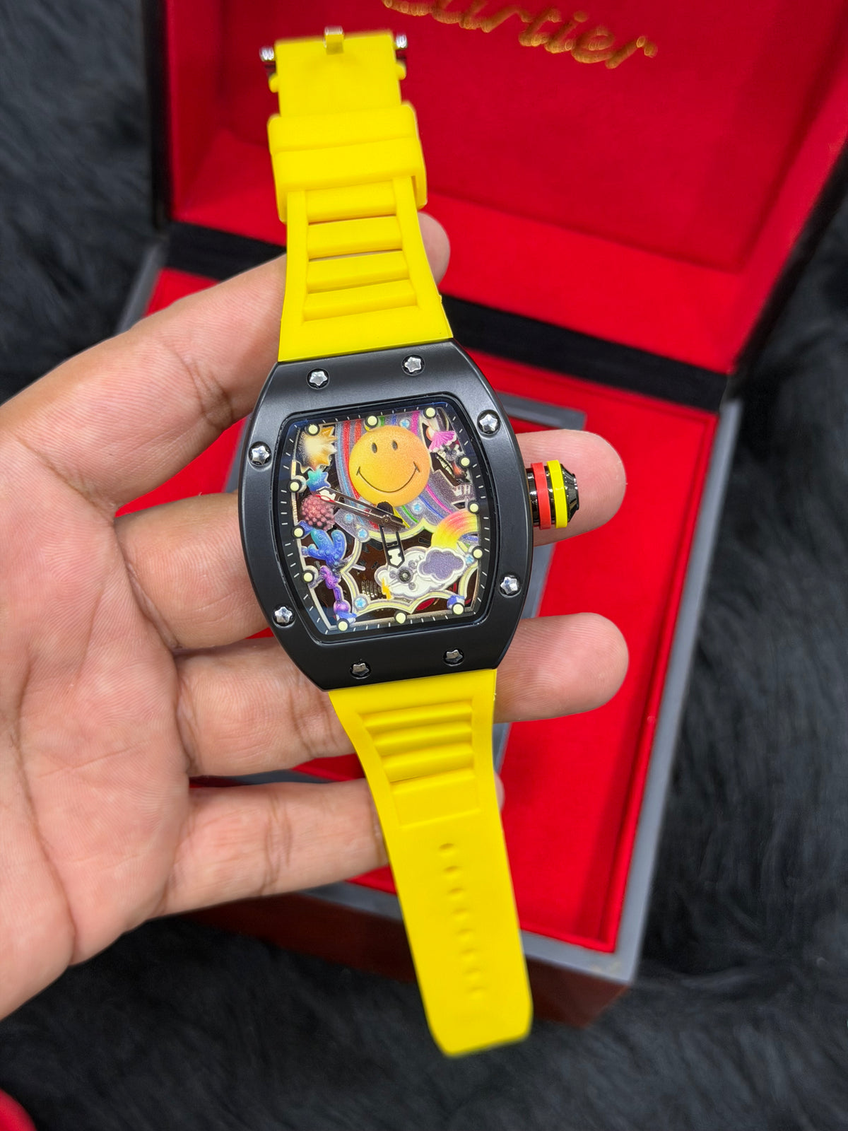 RM Smiley Edition With Skeleton Back without Box