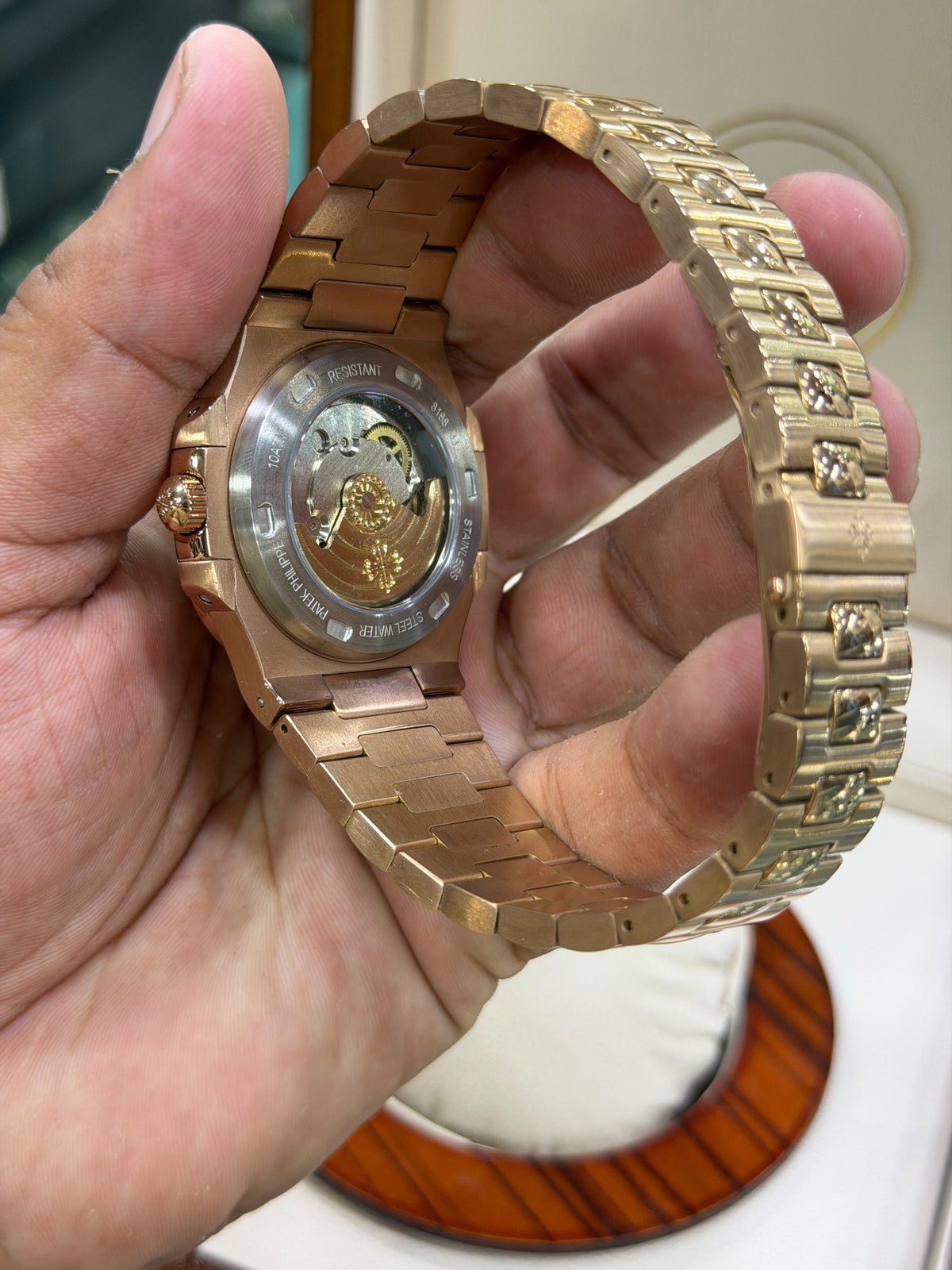 Patek Phillipe Nautilus Full Automatic Master Grade Watch without original box.
