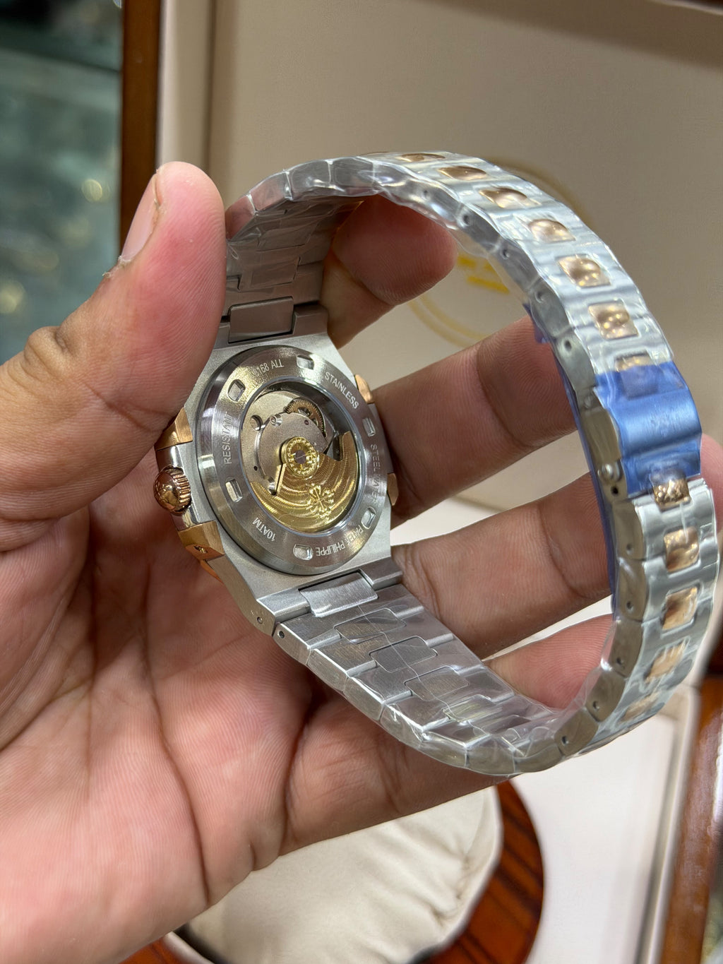 Patek Phillipe Nautilus Full Automatic Master Grade Watch without original box.