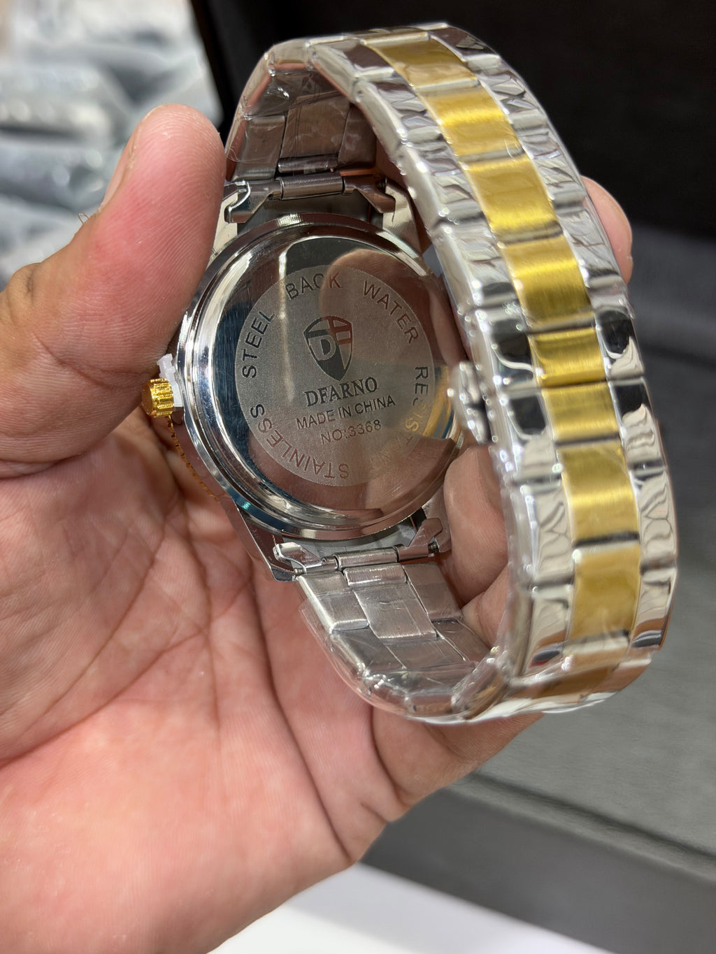 DFaron stainless Steel Watch Without Box