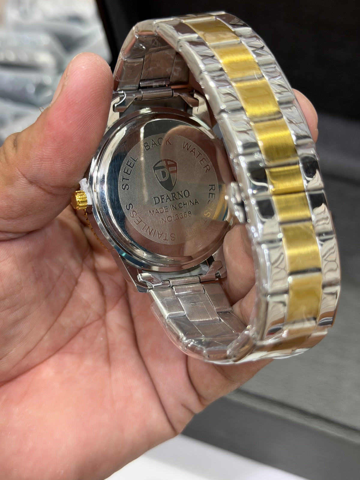 DFaron stainless Steel Watch Without Box