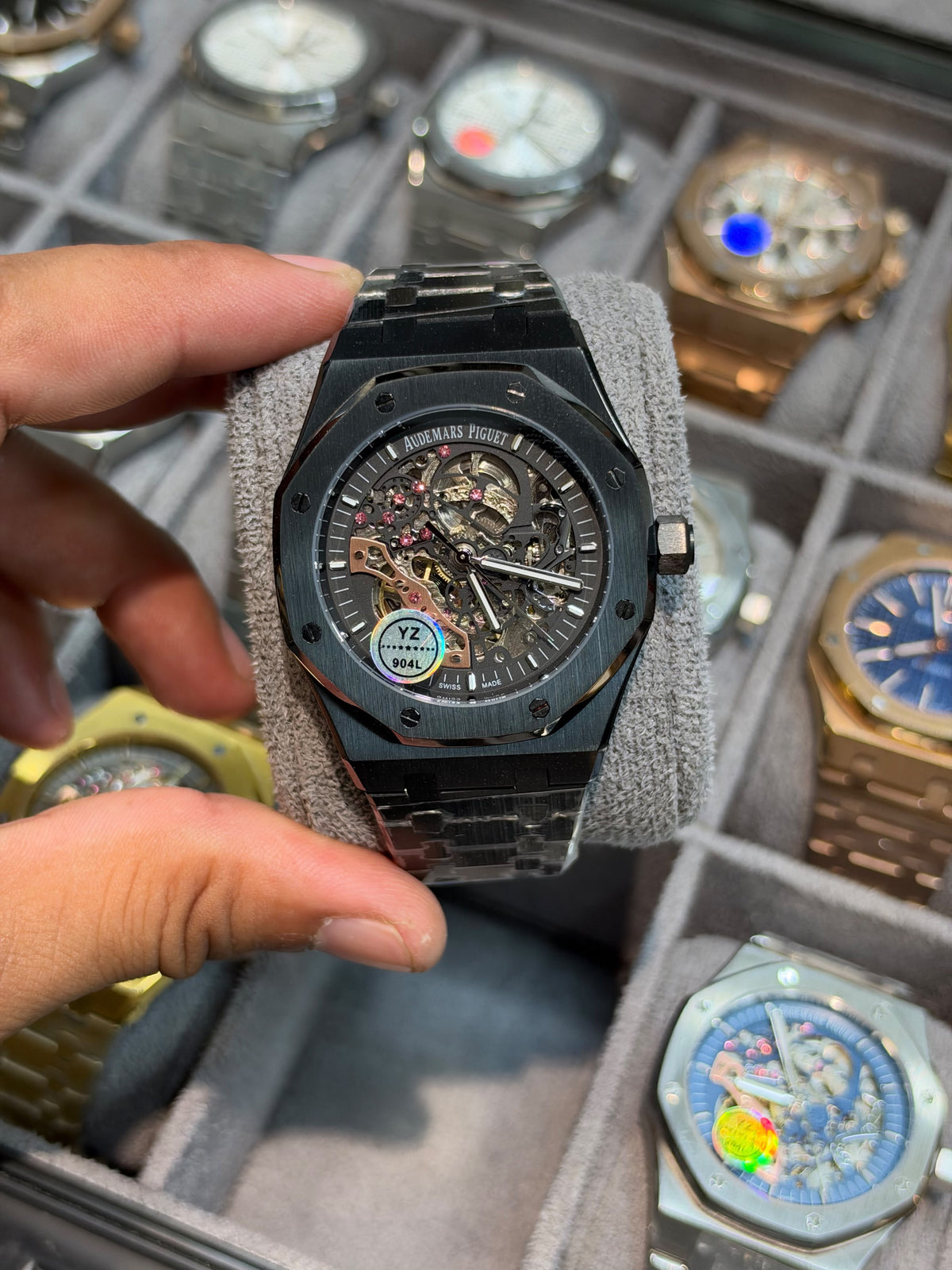 AP Skeleton Automatic With Premium Chain Strap Without AP Box