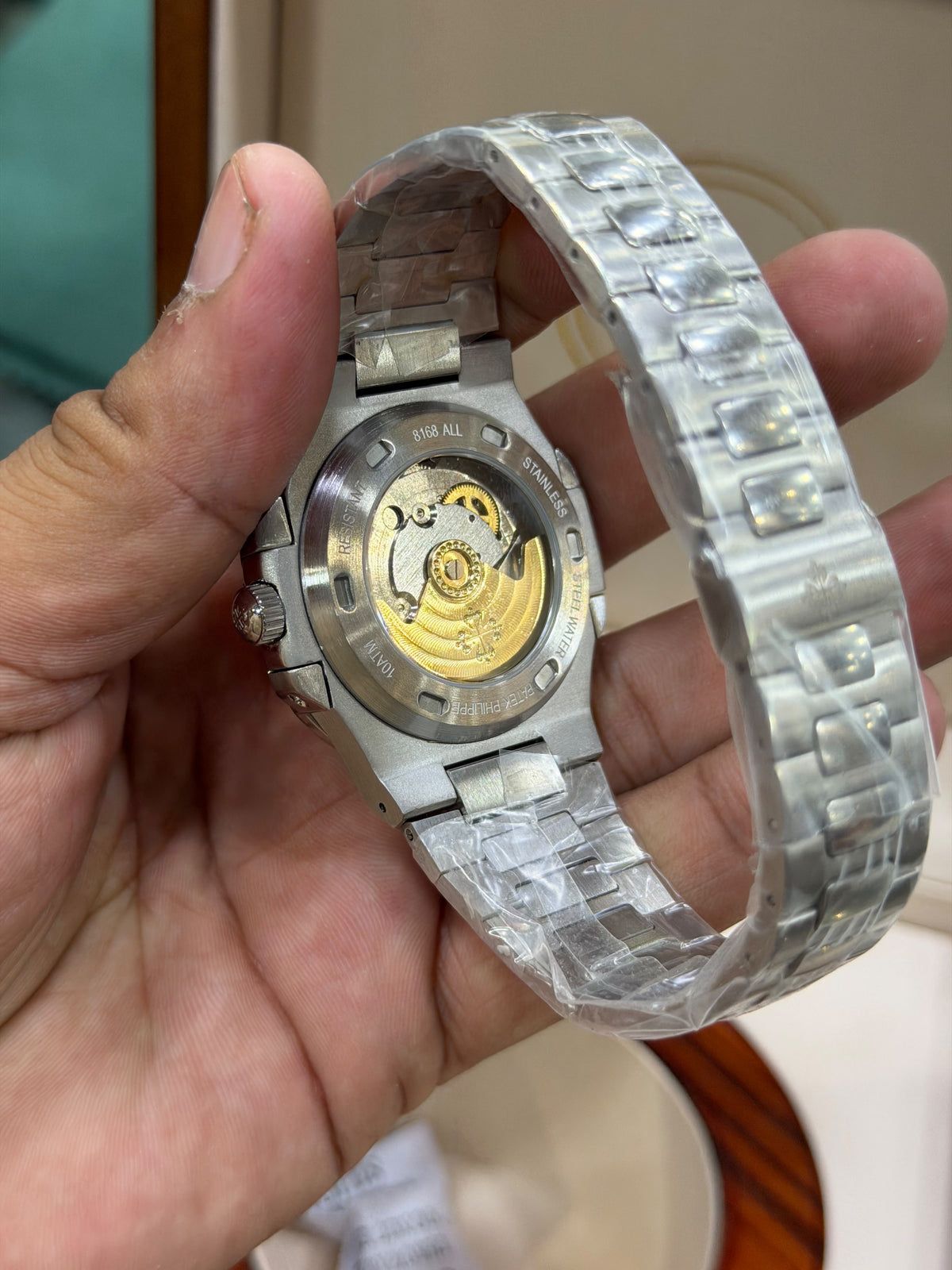 Patek Phillipe Nautilus Full Automatic Master Grade Watch without original box.