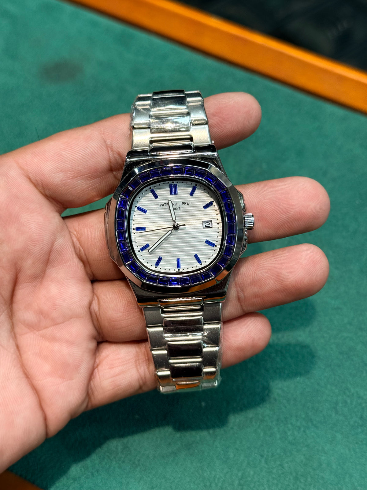 Patek Philippe Nautilus Geneve With Stones