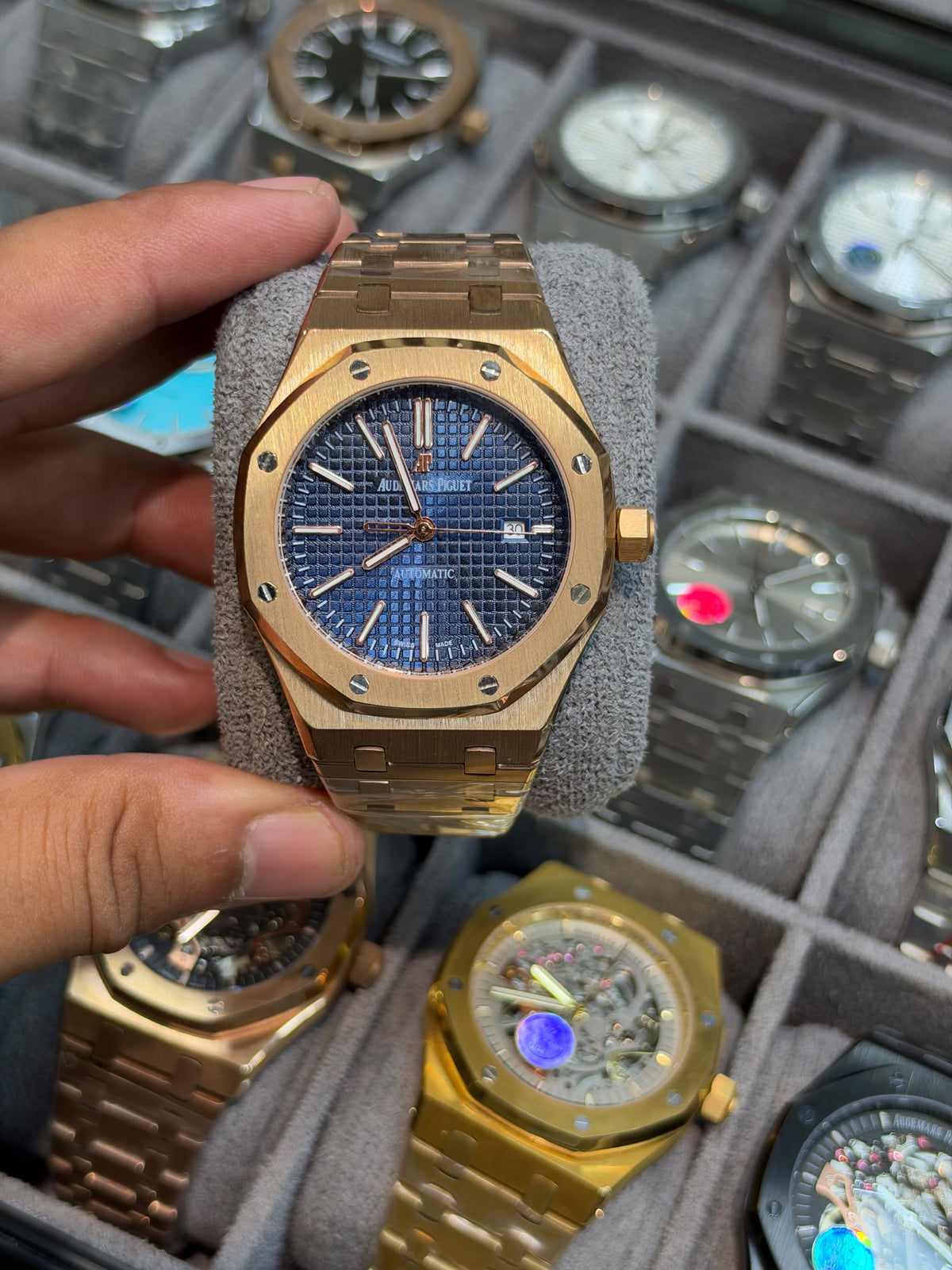 AP Royal oak Automatic With Premium Chain Strap Without AP Box