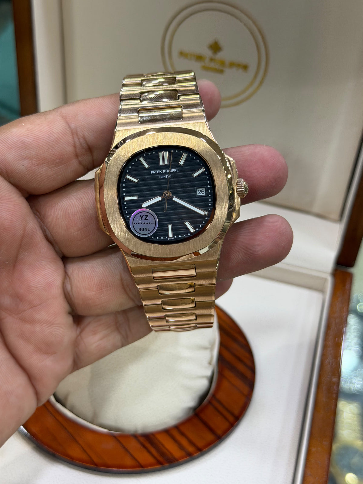 Patek Phillipe Nautilus Full Automatic Master Grade Watch without original box.