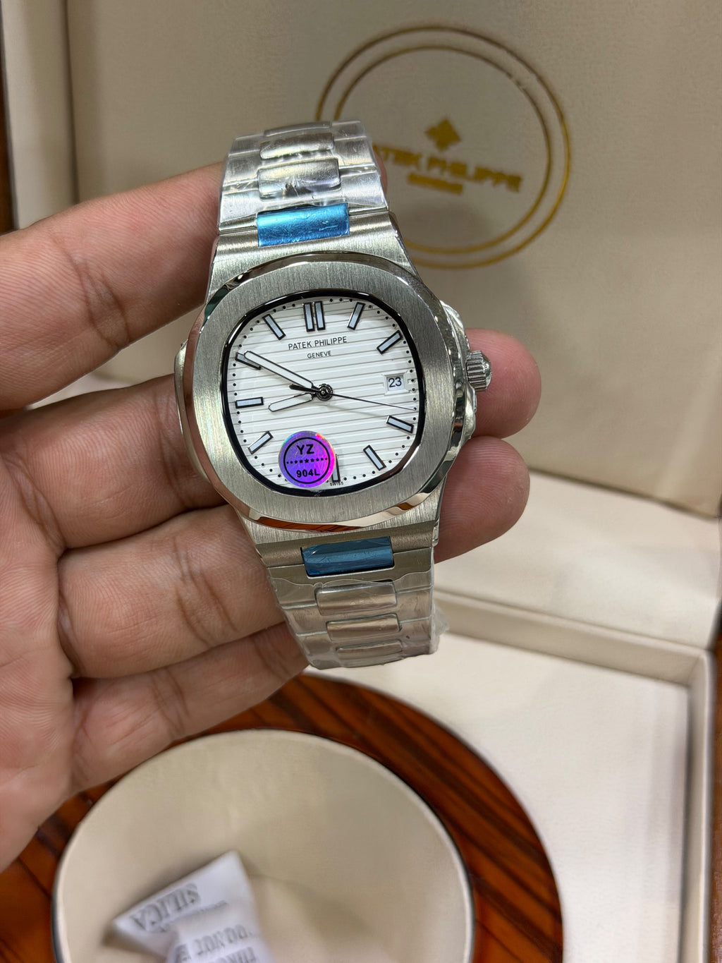Patek Phillipe Nautilus Full Automatic Master Grade Watch without original box.