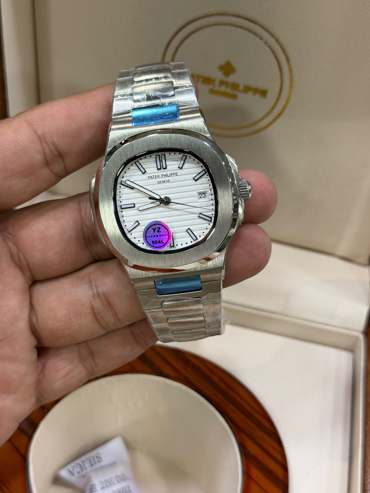 Patek Phillipe Nautilus Full Automatic Master Grade Watch without original box.