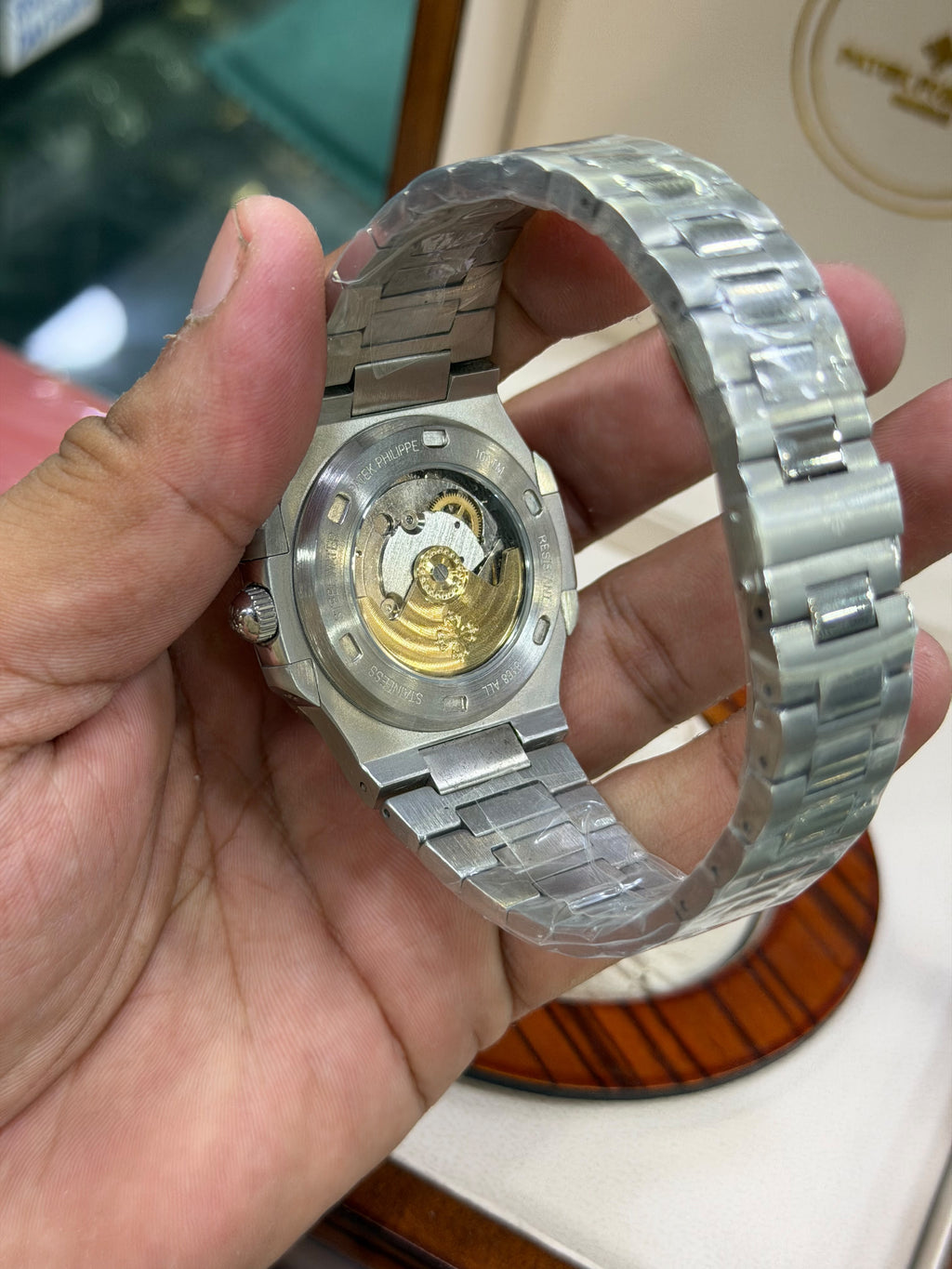 Patek Phillipe Nautilus Full Automatic Master Grade Watch without original box.