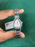 Ladies Chain Watch Pink Dial Diamond Bazzel