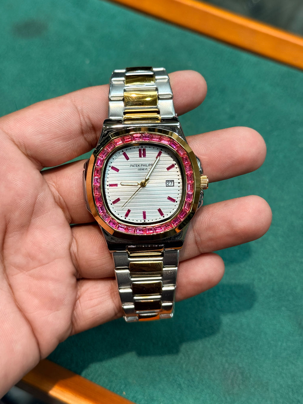 Patek Philippe Nautilus Geneve With Stones
