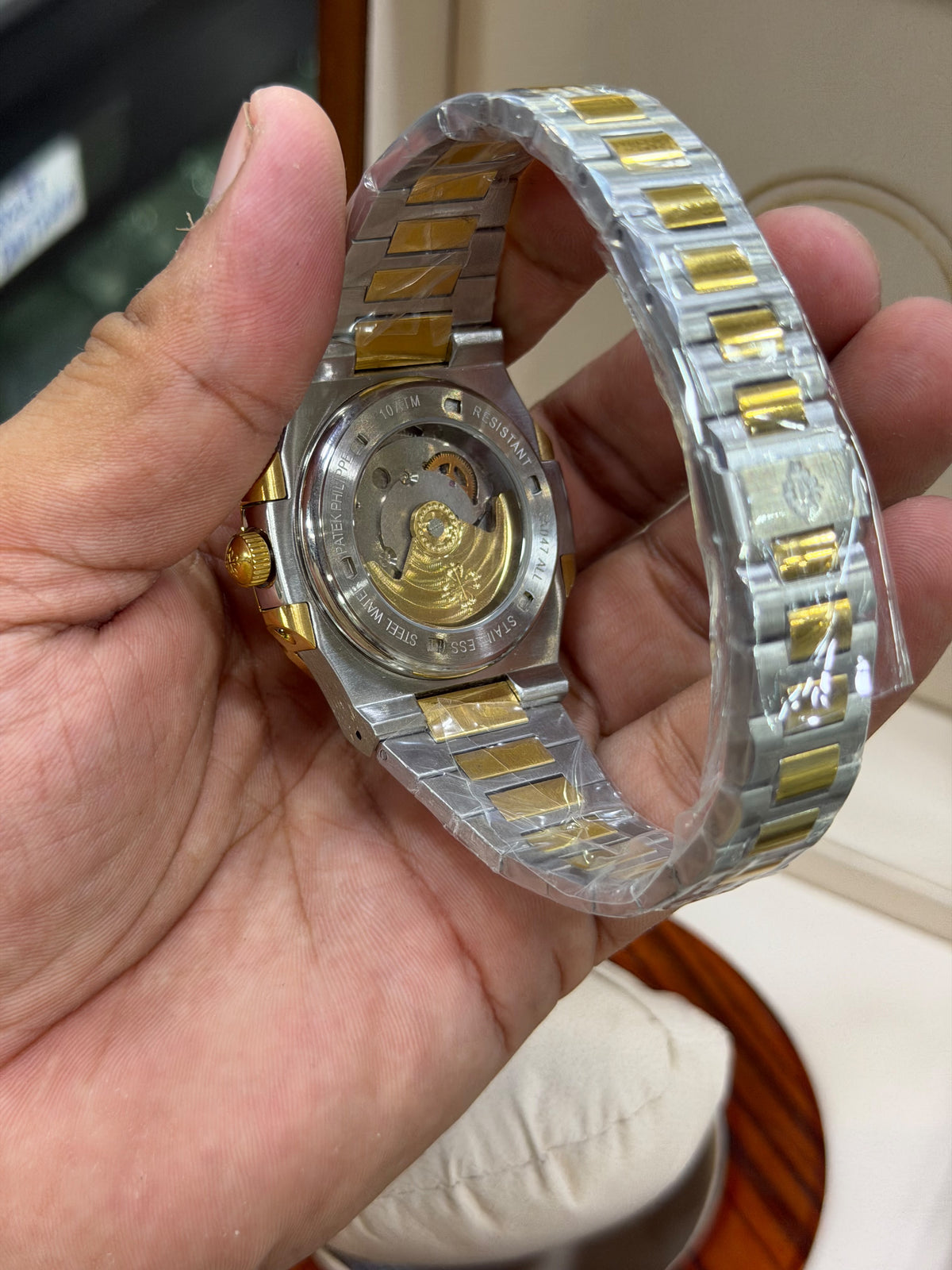 Patek Phillipe Nautilus Full Automatic Master Grade Watch without original box.