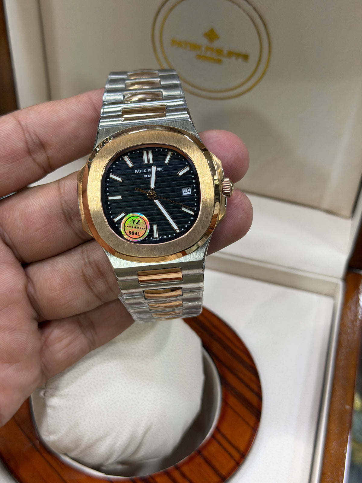 Patek Phillipe Nautilus Full Automatic Master Grade Watch without original box.