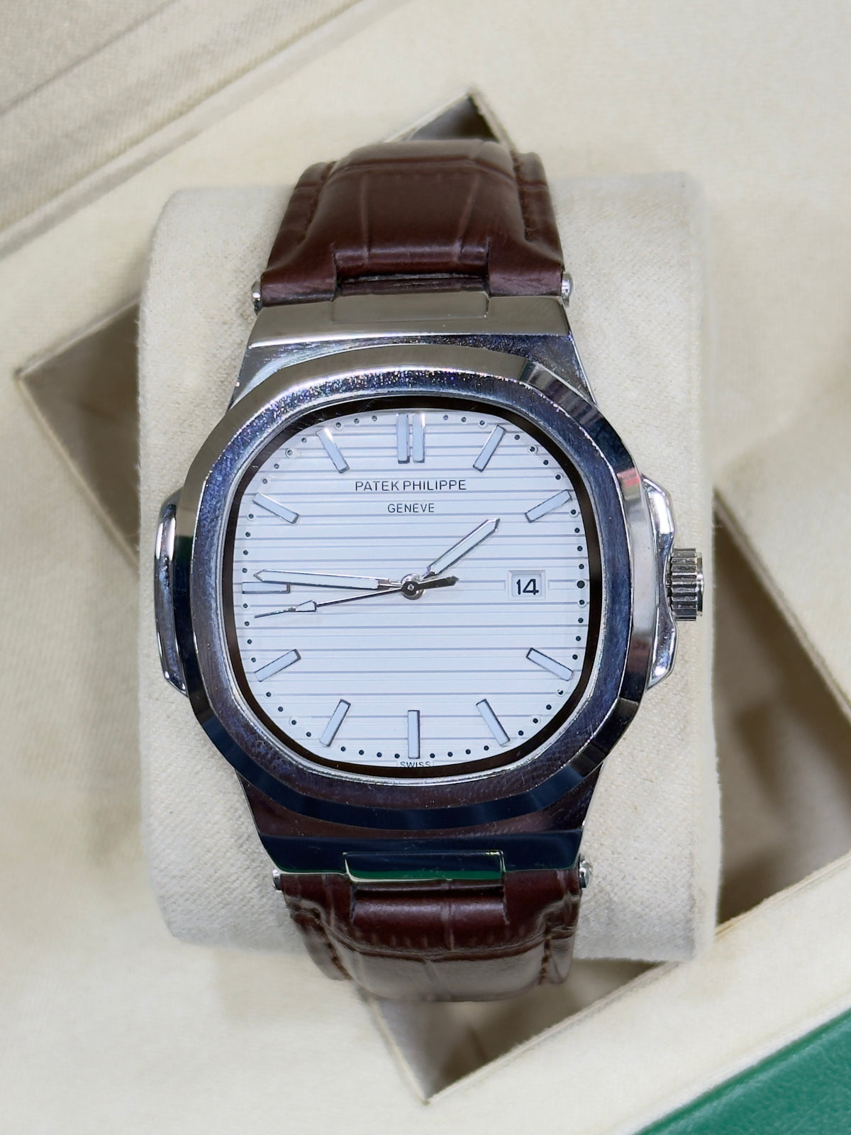 Patek Philippe With Leather Strap